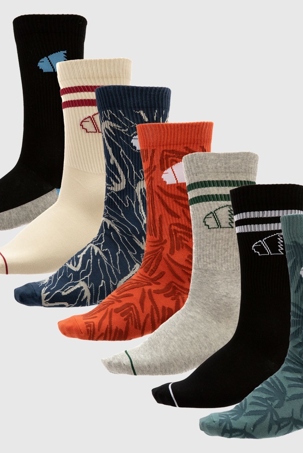 AMERICANINO - Calcetines Deportivos Americanino Algodón Estampado Hombre