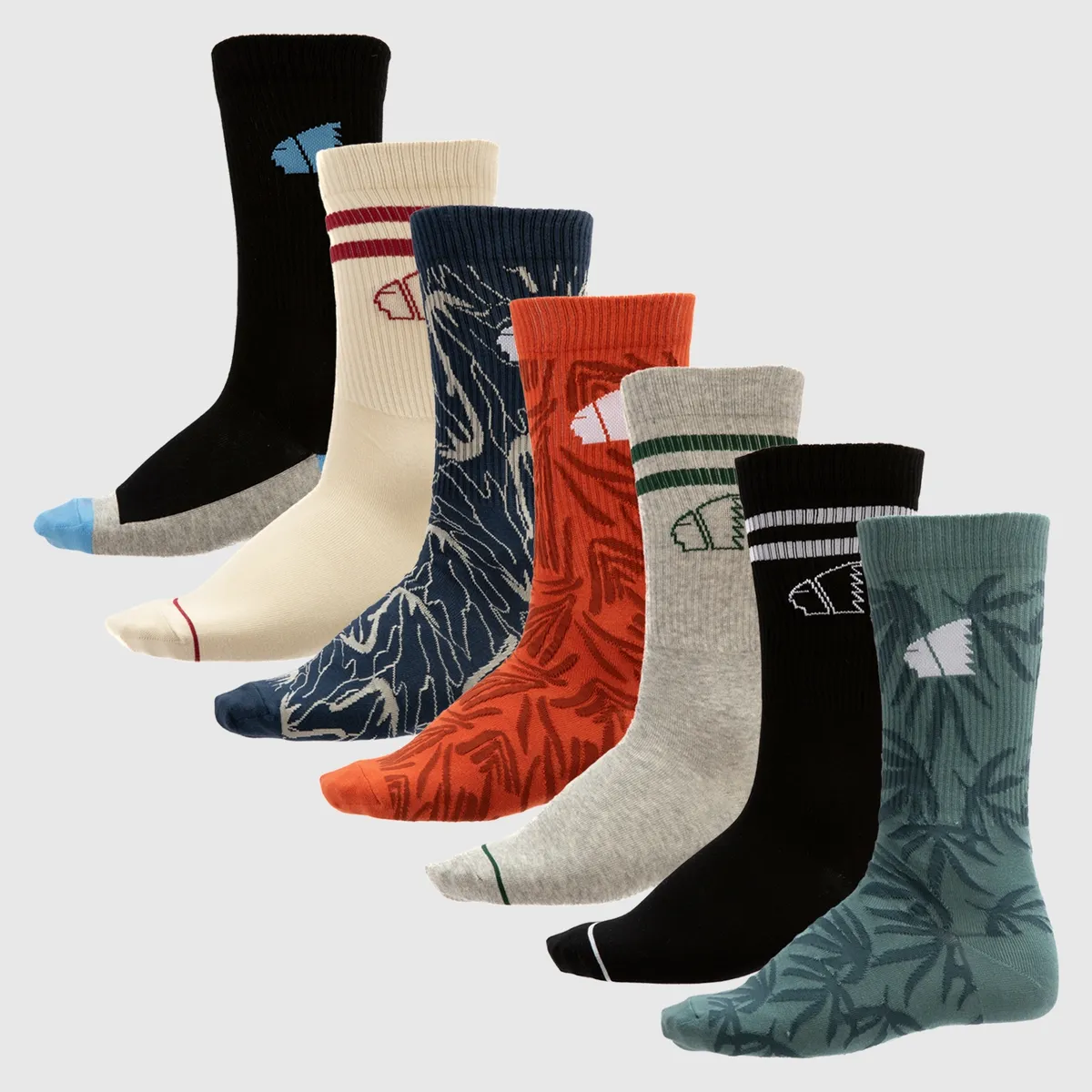 AMERICANINO - Calcetines Deportivos Americanino Algodón Estampado Hombre