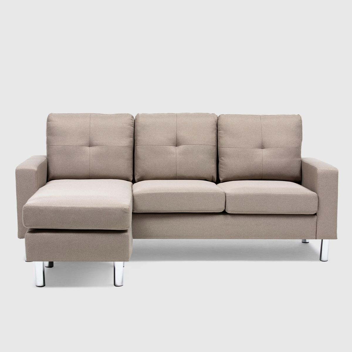 MICA - Sofá Seccional Intercambiable New Jeremy Storage 3 Cuerpos Mica
