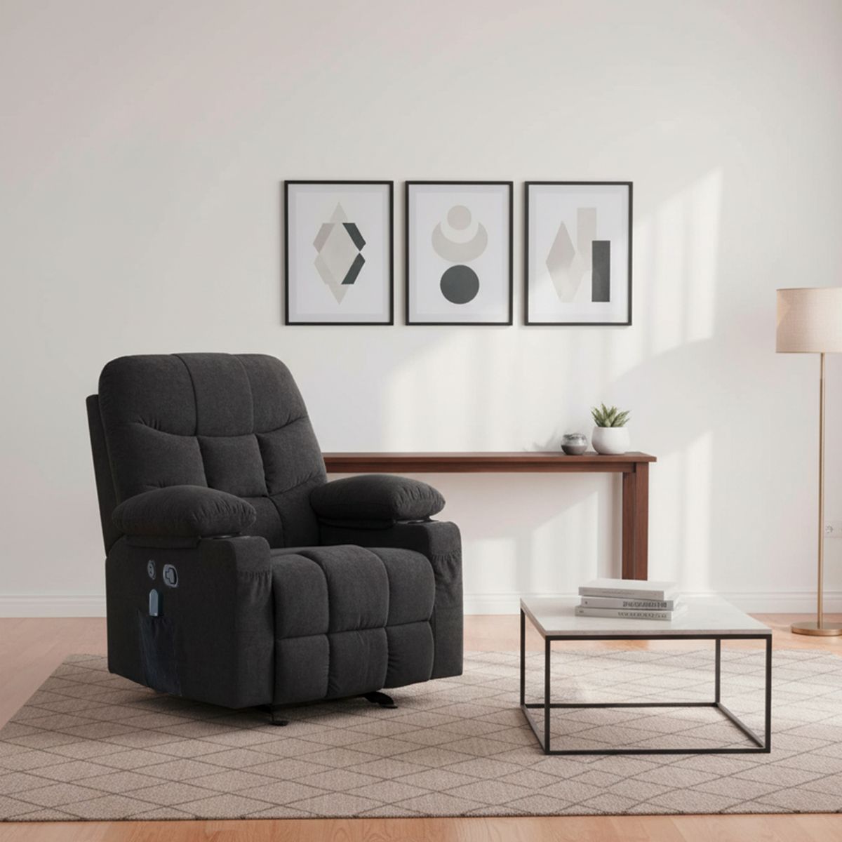 MICA - Berger Thunder Masaje Calor Y Puerto Usb Mica