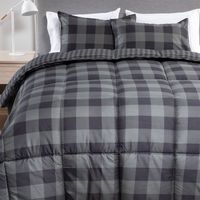 Plumón Estampado Reversible Dark