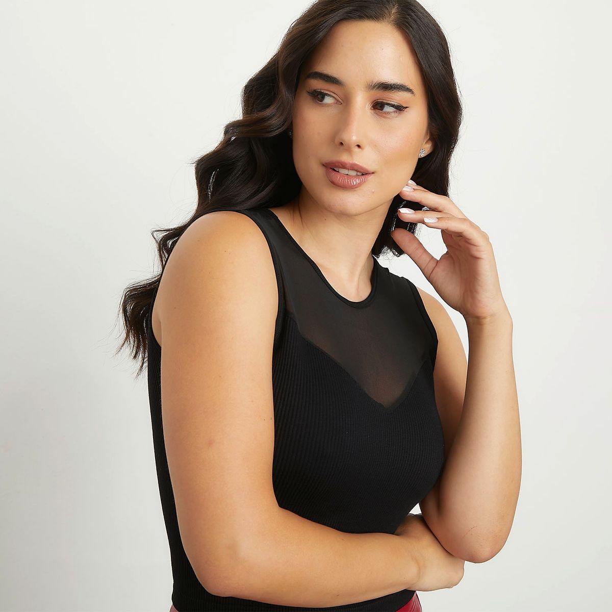 MOSSIMO - Polera Sin Mangas Mujer Mossimo