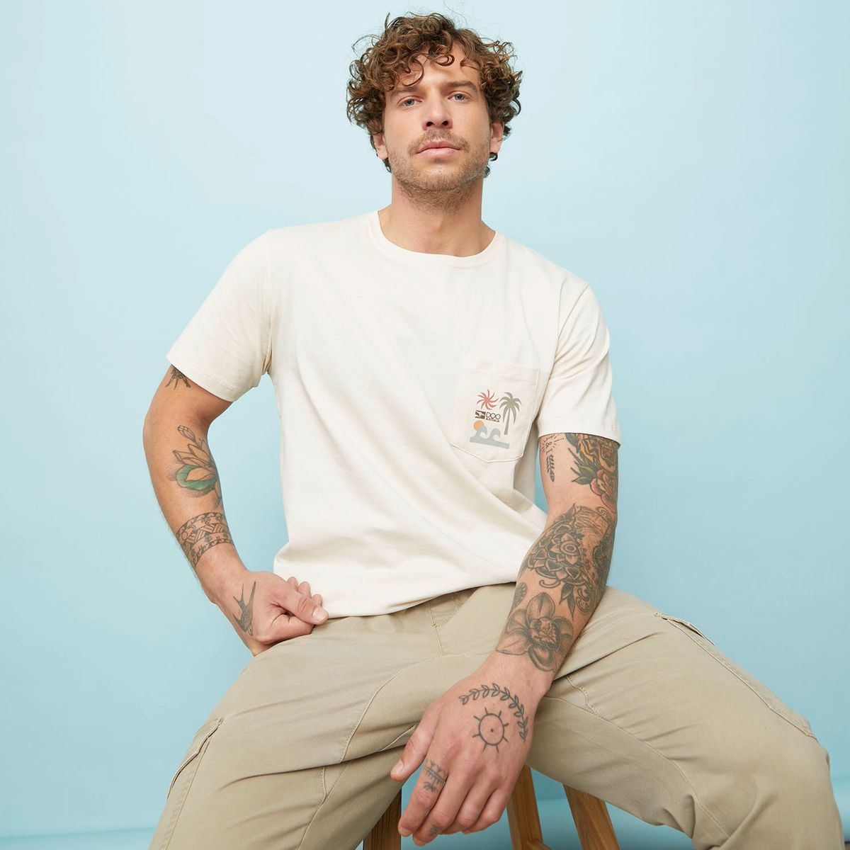 DOO AUSTRALIA - Polera Manga Corta Hombre Doo Australia