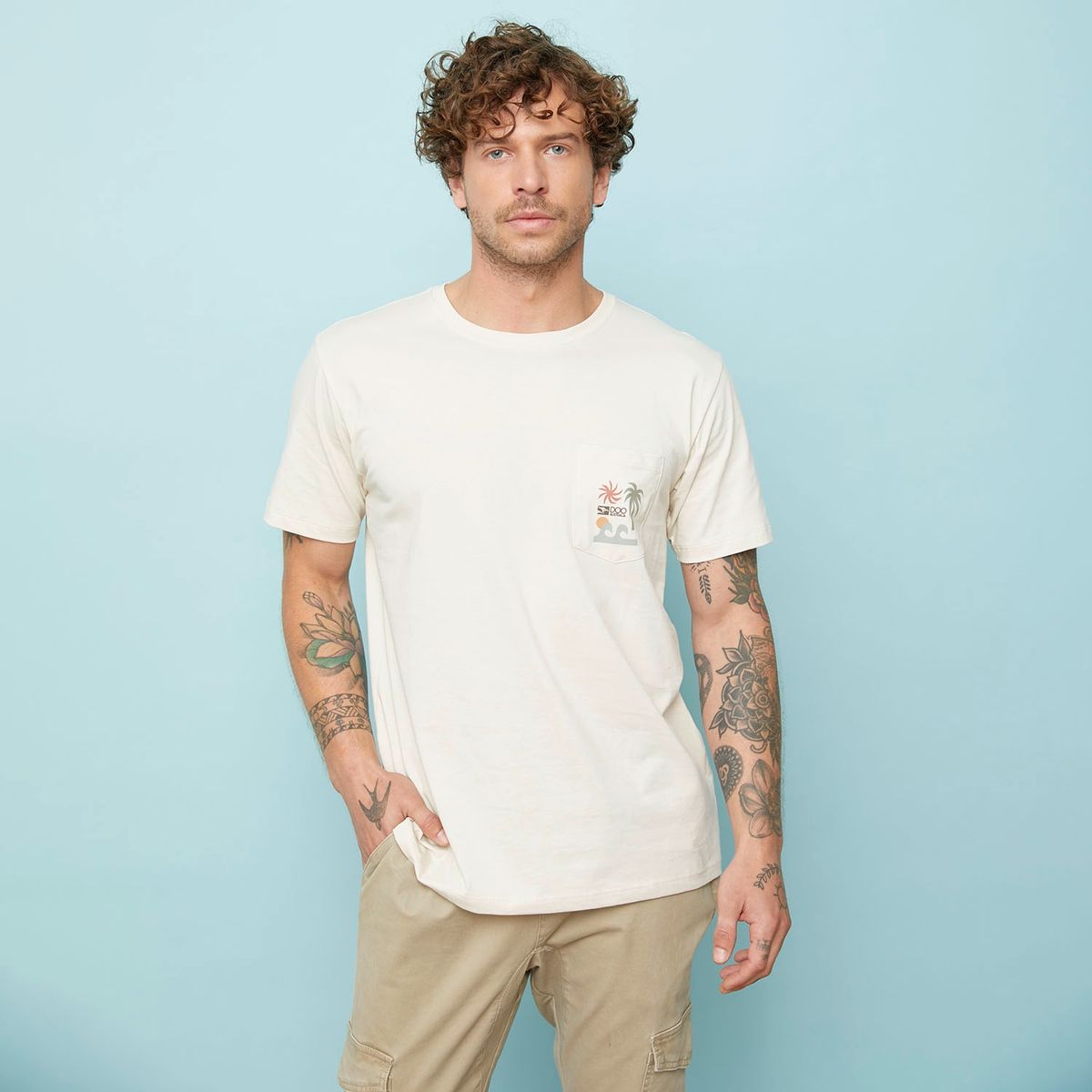 DOO AUSTRALIA - Polera Manga Corta Hombre Doo Australia