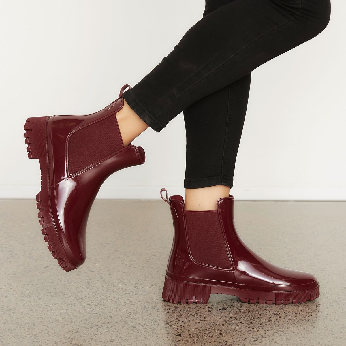 SYBILLA - Bota de Agua Mujer Rojo Sybilla