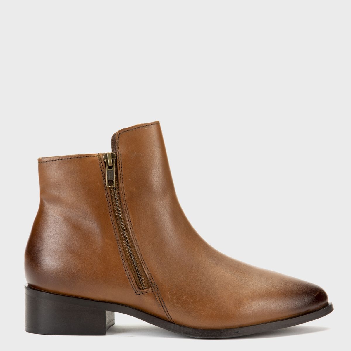 APOLOGY - Botín Mujer Cuero Café Apology