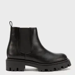 BASEMENT - Botines Mujer Taco Cuadrado Sintético