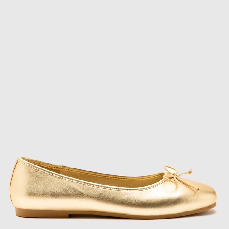 Ballerina Mujer Dorado