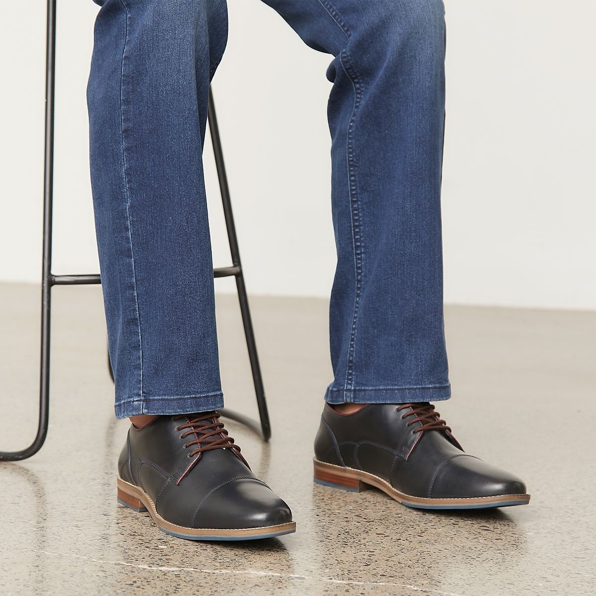 BASEMENT - Zapato Casual Cuero Basement Bartlow Hombre