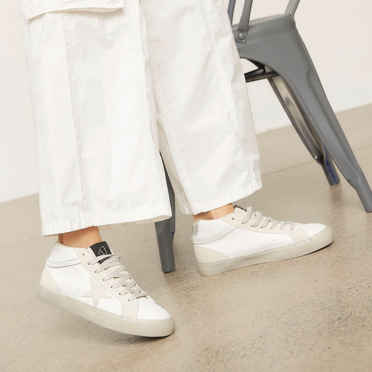 AMERICANINO - Batihigh  Zapatilla Urbana Mujer Blanco  Americanino