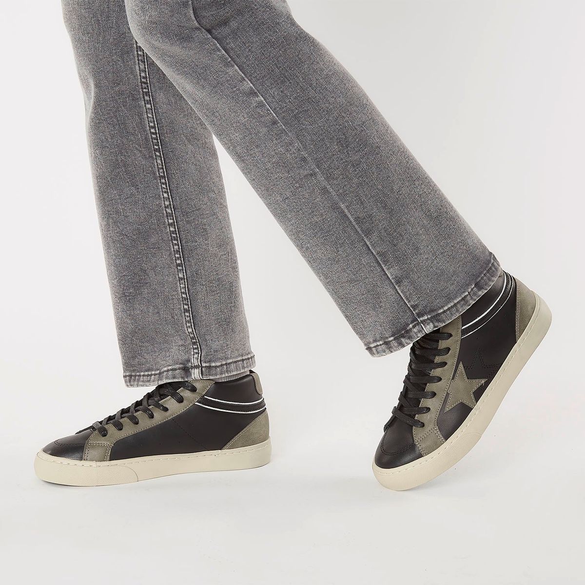 AMERICANINO - Zapatillas Urbanas Mujer Americanino Batihigh Cuero