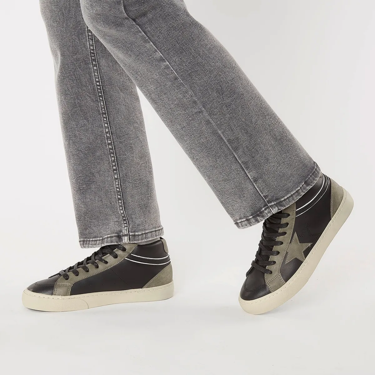 AMERICANINO - Zapatillas Urbanas Mujer Americanino Batihigh Cuero