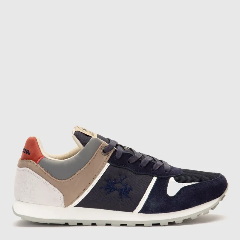 LA MARTINA - Zapatilla Urbana Hombre Azul La Martina