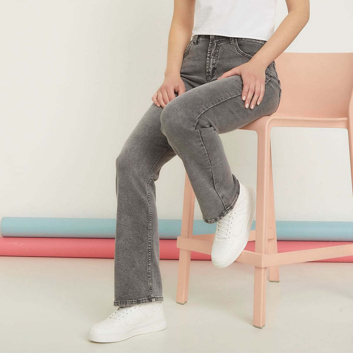 SYBILLA - Baskohigh Zapatilla Urbana Mujer Blanco Sybilla