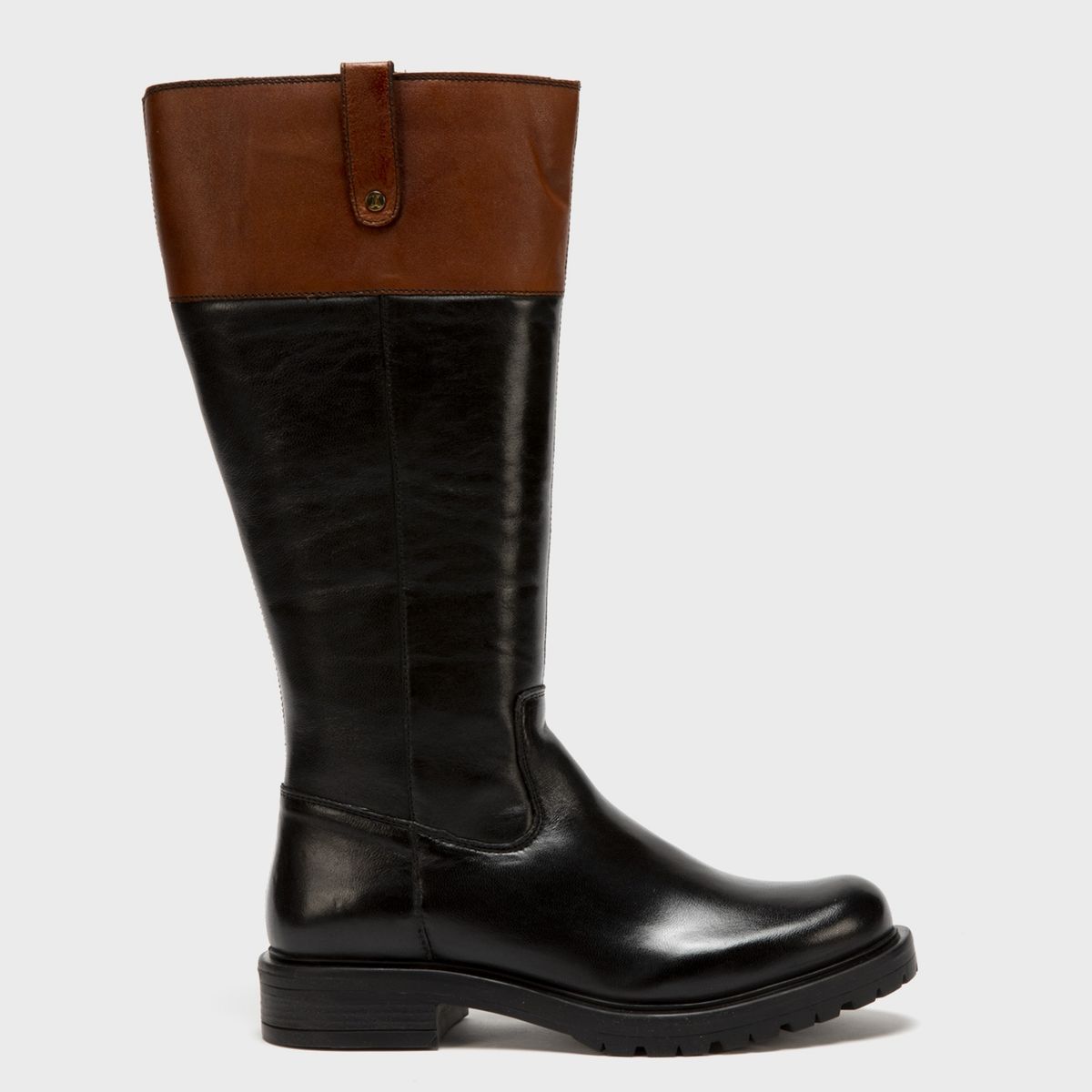 APOLOGY - Bota Larga Mujer Cuero Negro Apology