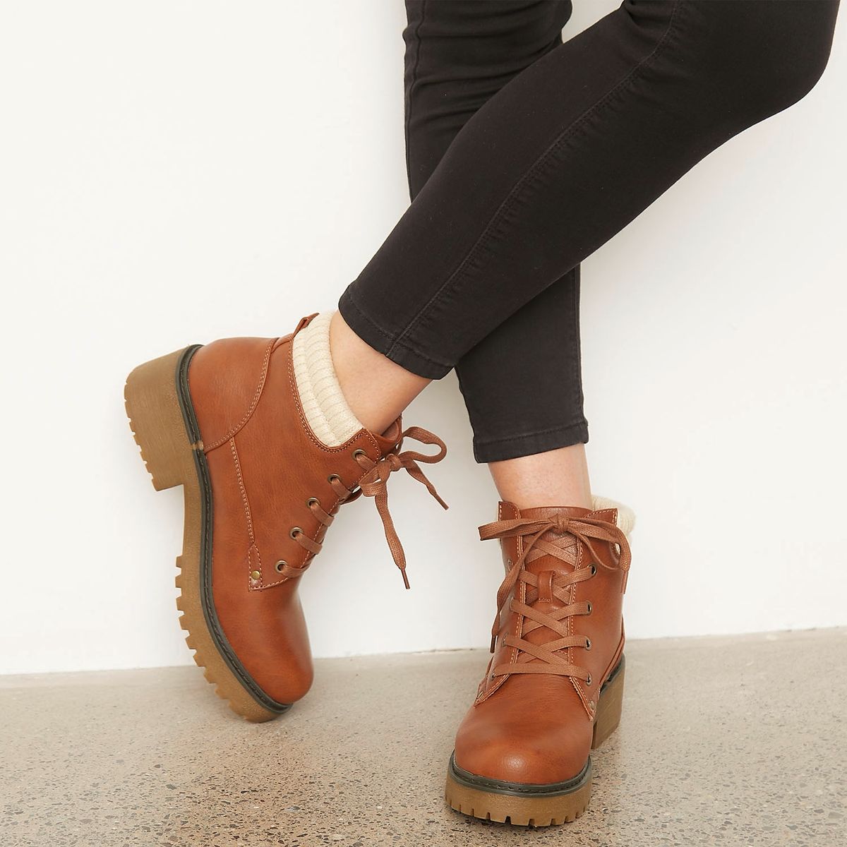 SYBILLA - Botín Mujer Cafe Sybilla