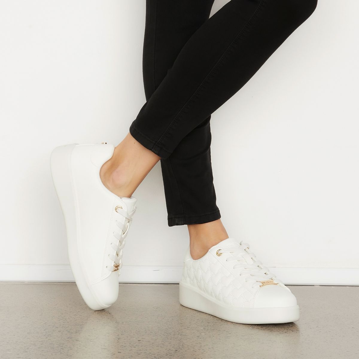 MOSSIMO - Zapatilla Urbana Mujer Blanco Mossimo