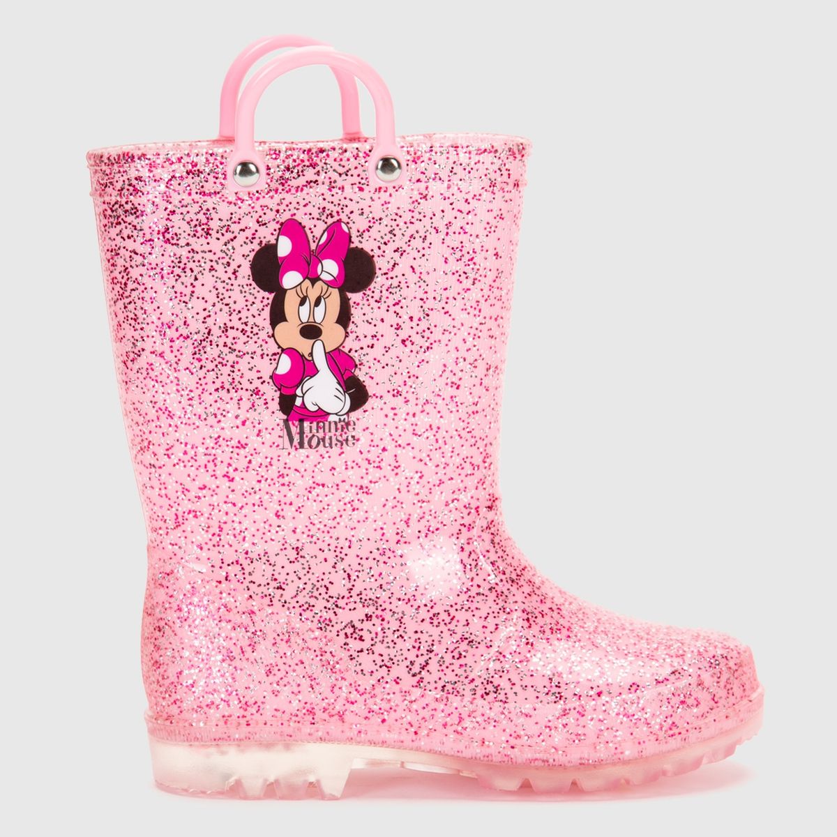 DISNEY - Bota de Agua Con Luces Niña Rosado Disney (22 a 33)