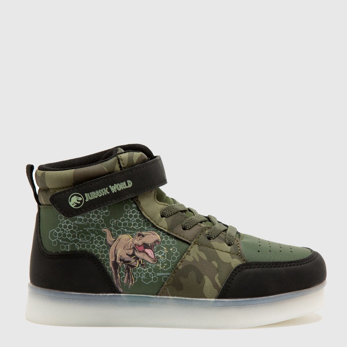 JURASSIC WORLD - Zapatilla Urbana Niño Verde (22 a 33) Jurassic World