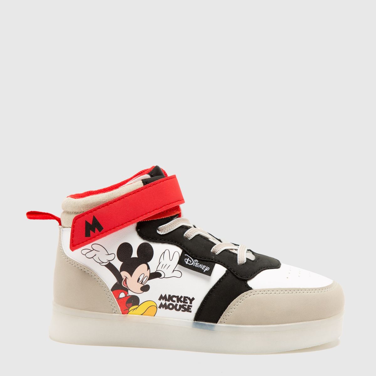 DISNEY - Zapatilla Urbana Niño Velcro Beige (22 a 33) Disney