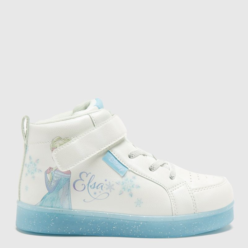 DISNEY - Zapatilla Urbana Niña Velcro Blanco (22 a 33) Disney