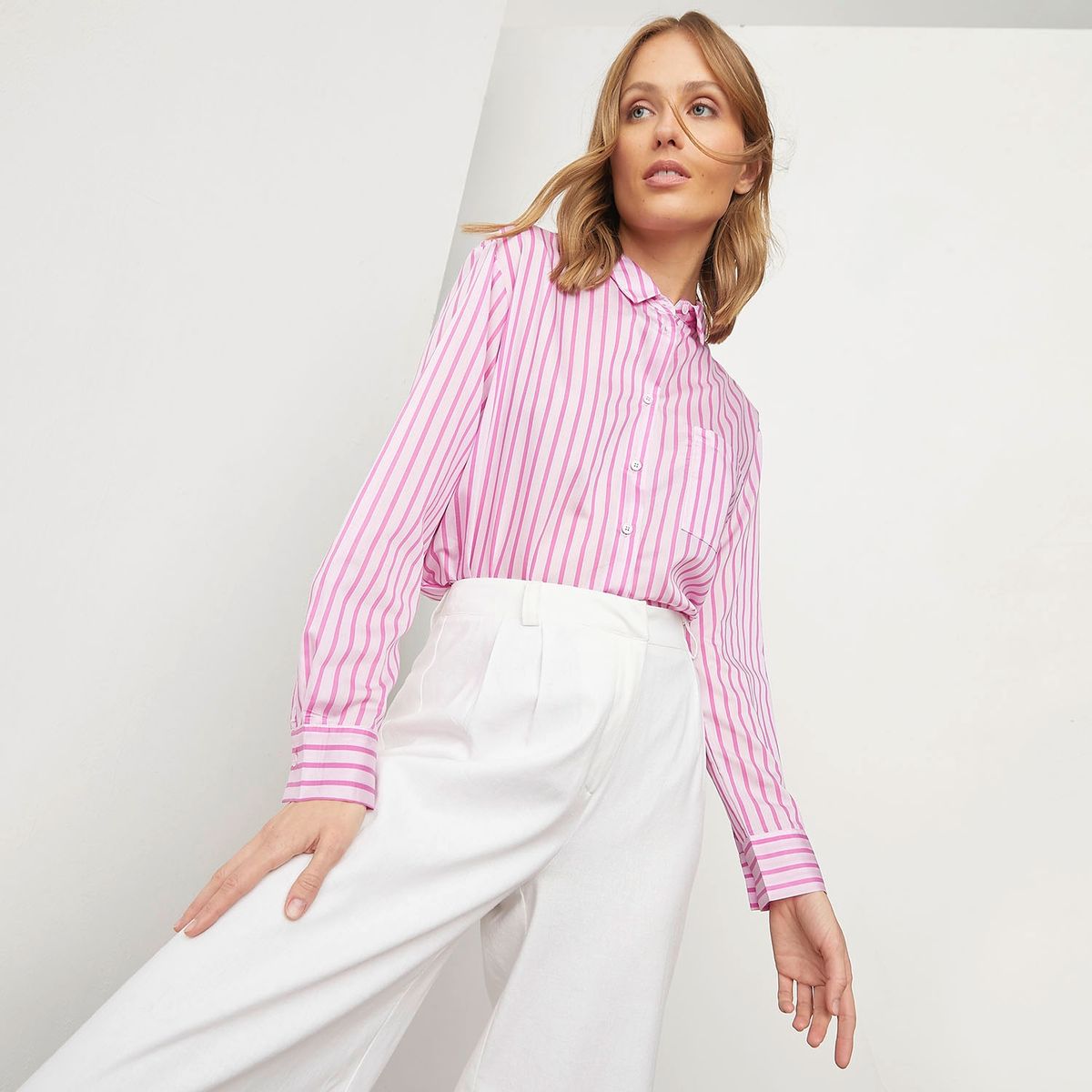 BASEMENT - Blusa Manga Larga Mujer Basement