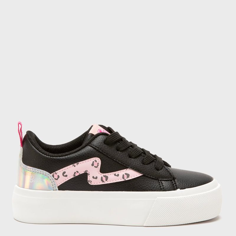 BARBIE - Zapatilla Urbana Niña Negro (28 a 36) Barbie