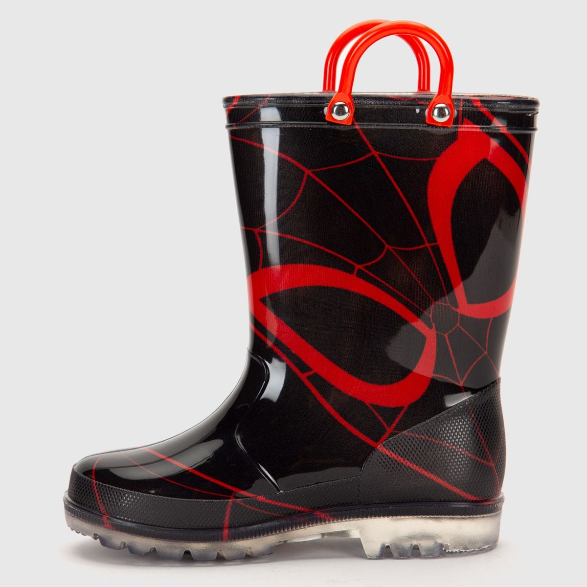 MARVEL - Bota De Agua Niño Con Luces Negro (22 a 33) Marvel