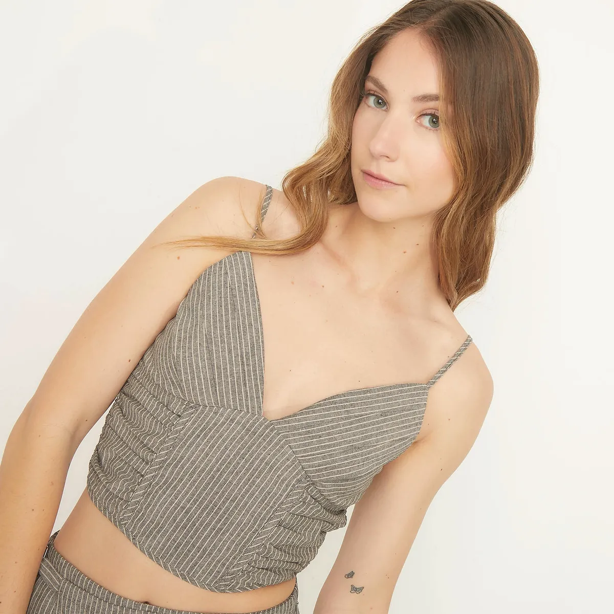 SYBILLA - Blusa Sin Mangas Mujer Sybilla