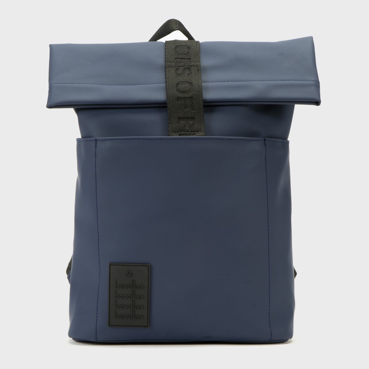 BENETTON - Mochila Negra Mujer Benetton