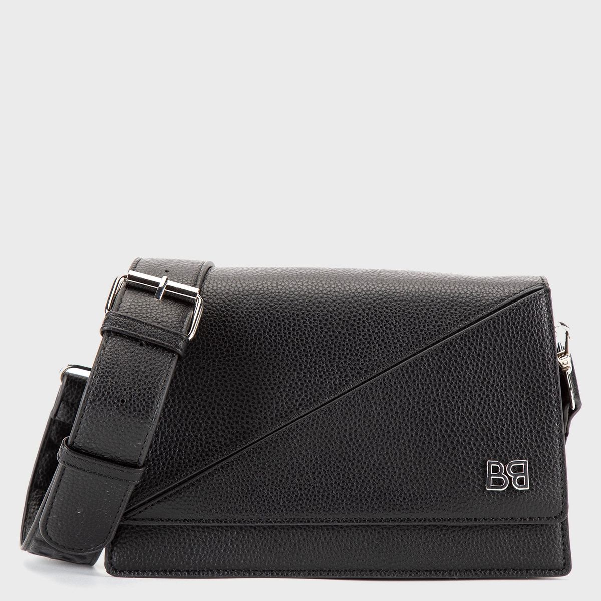 BASEMENT - Bandolera Mujer Negra Basement