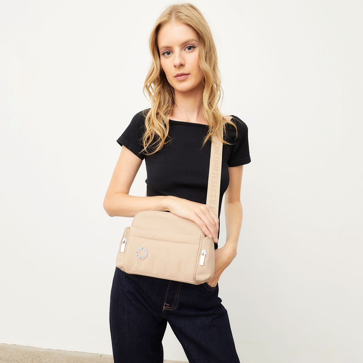 BENETTON - Bandolera Mujer Benetton