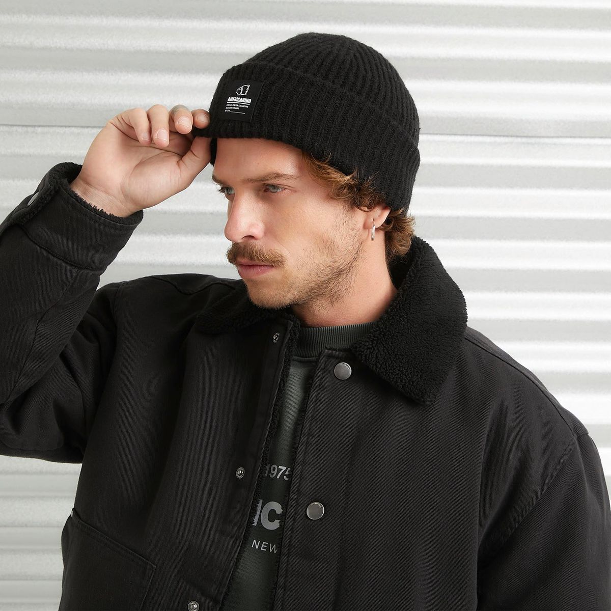 AMERICANINO - Gorro Unisex Americanino Acrílico Casual