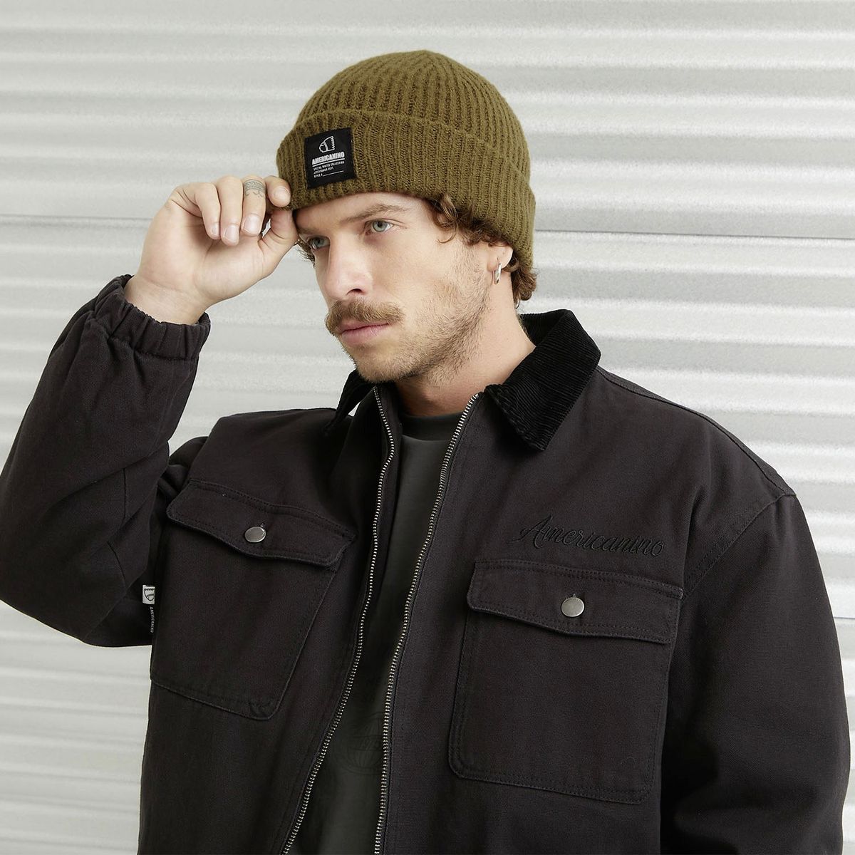 AMERICANINO - Gorro Unisex Americanino Acrílico Casual