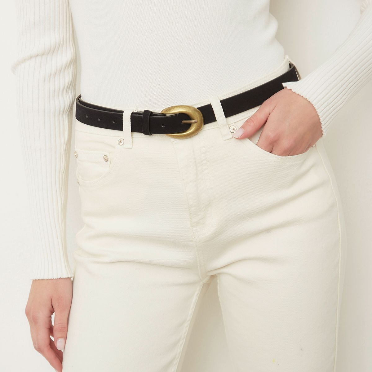 BASEMENT - Cinturón Mujer Sintético Basement