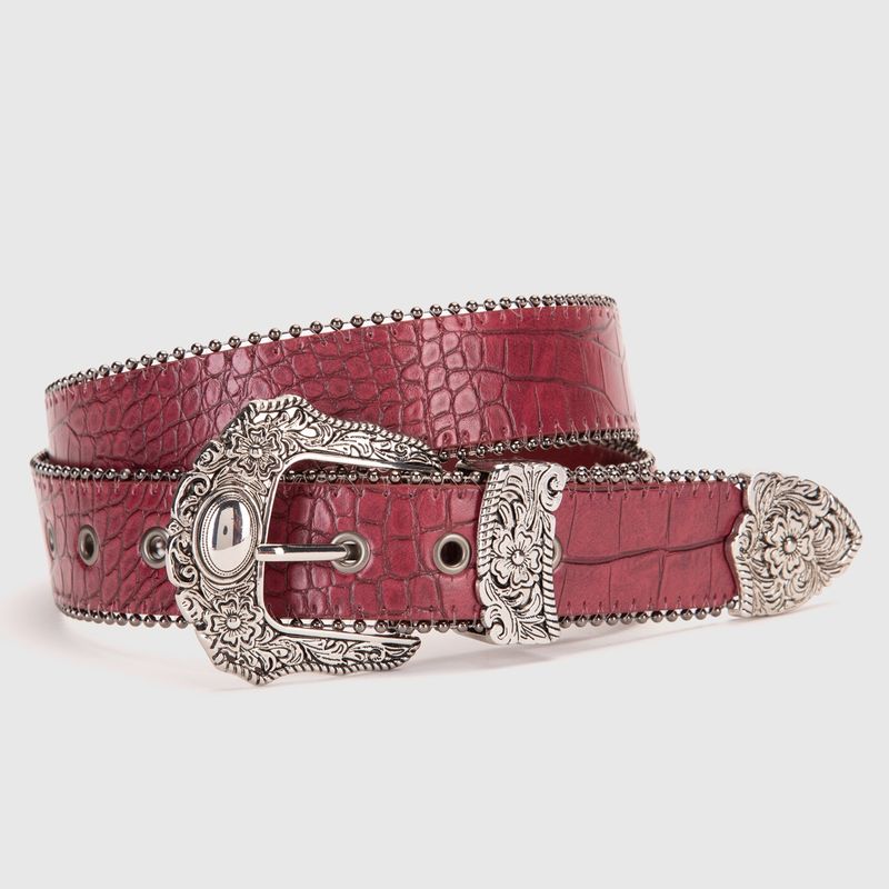 AMERICANINO - Cinturón Americanino Diseño Western Mujer