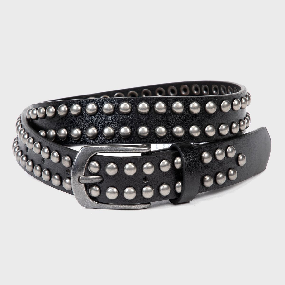 AMERICANINO - Cinturón Americanino Mujer con Tachas Estilo Casual