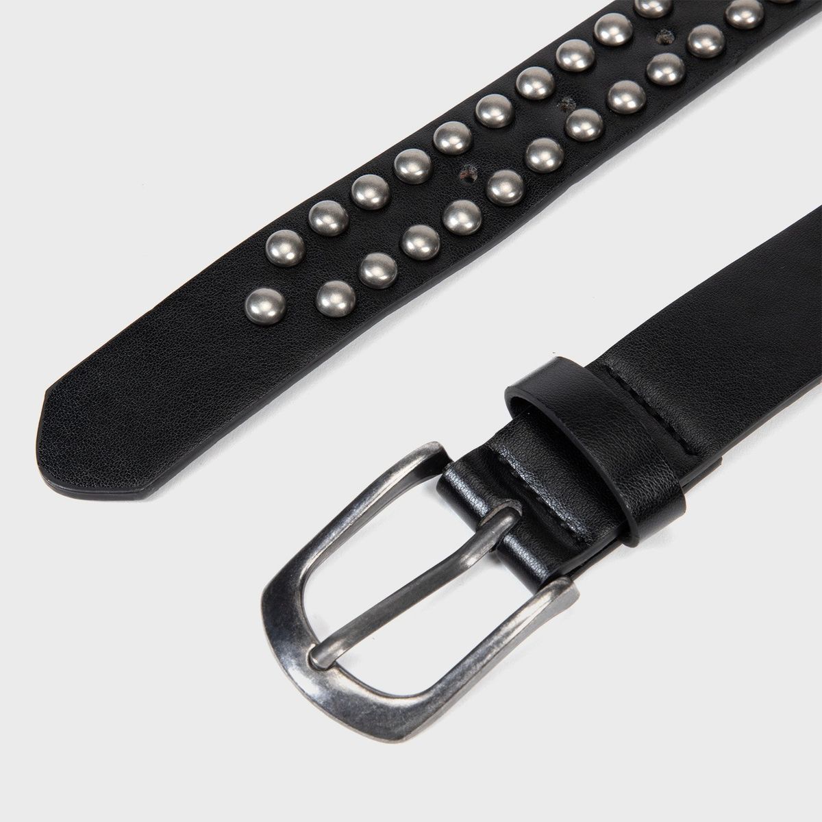 AMERICANINO - Cinturón Americanino Mujer con Tachas Estilo Casual