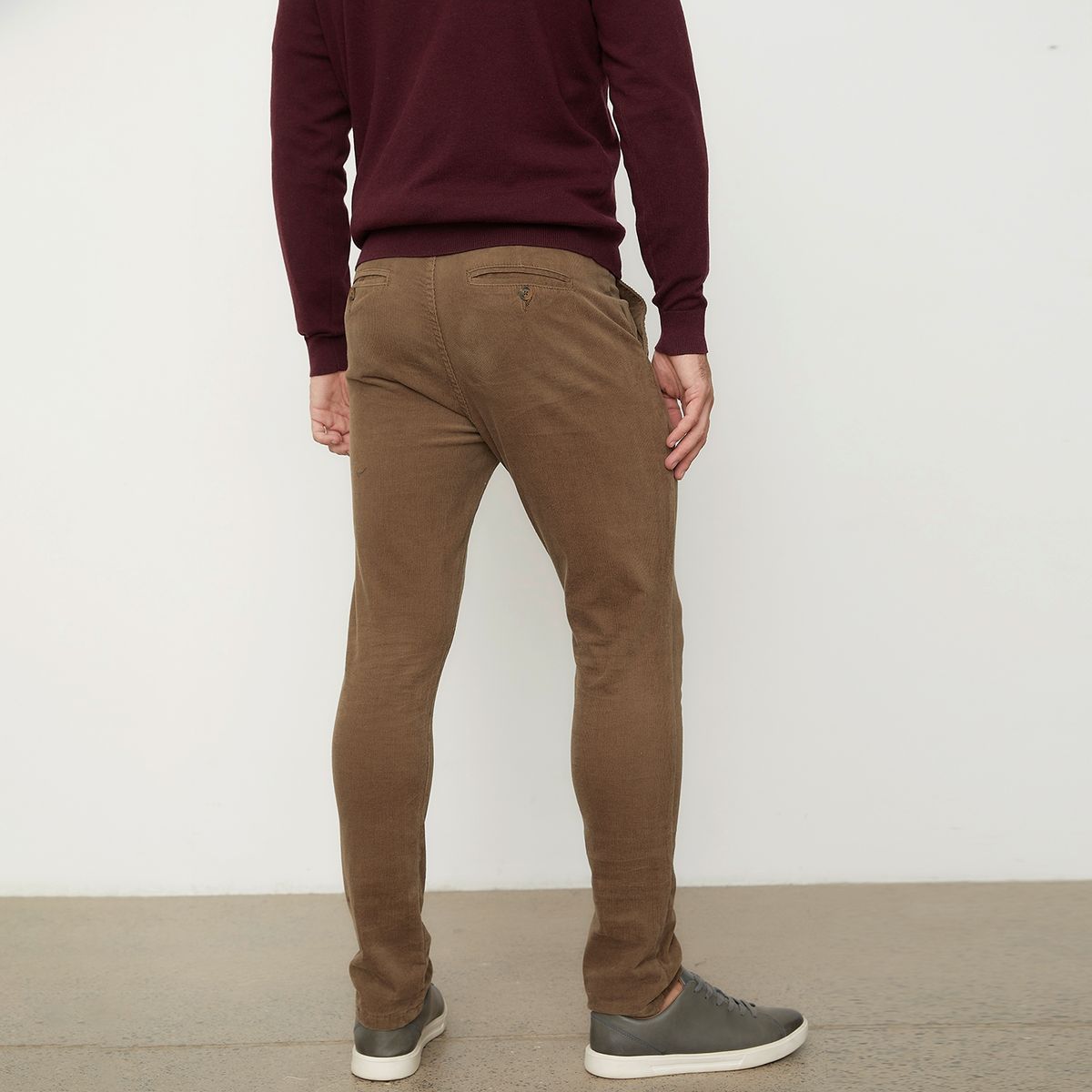 NEWPORT - Pantalón Skinny Fit Cotelé Hombre Newport