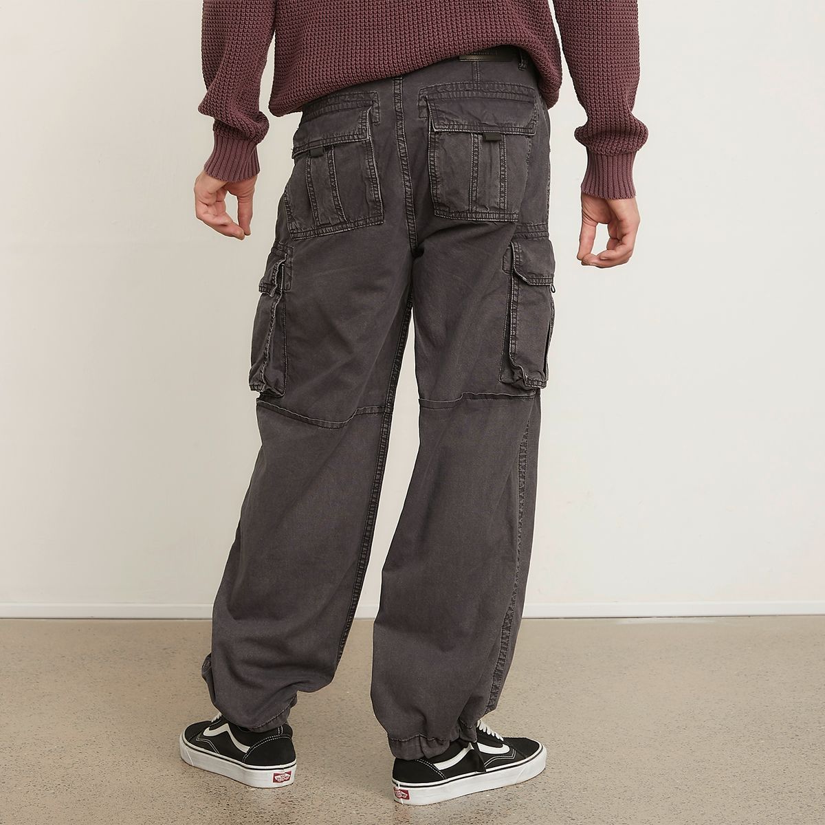 AMERICANINO - Jeans Cargo Wide Leg Hombre Americanino