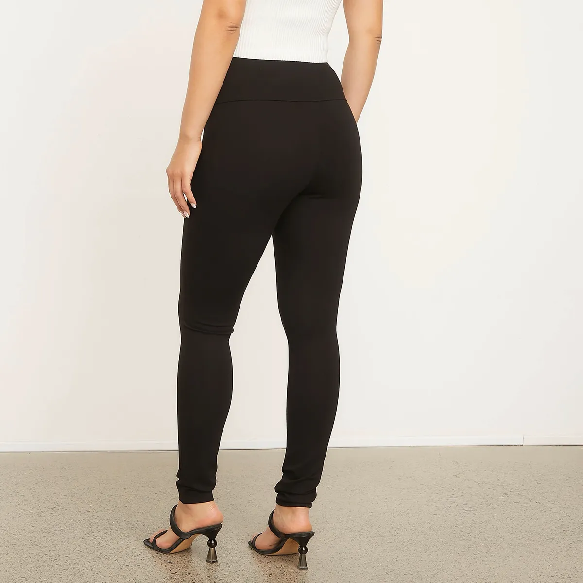 MOSSIMO - Pantalón De Buzo Skinny Tiro Medio Mujer Mossimo