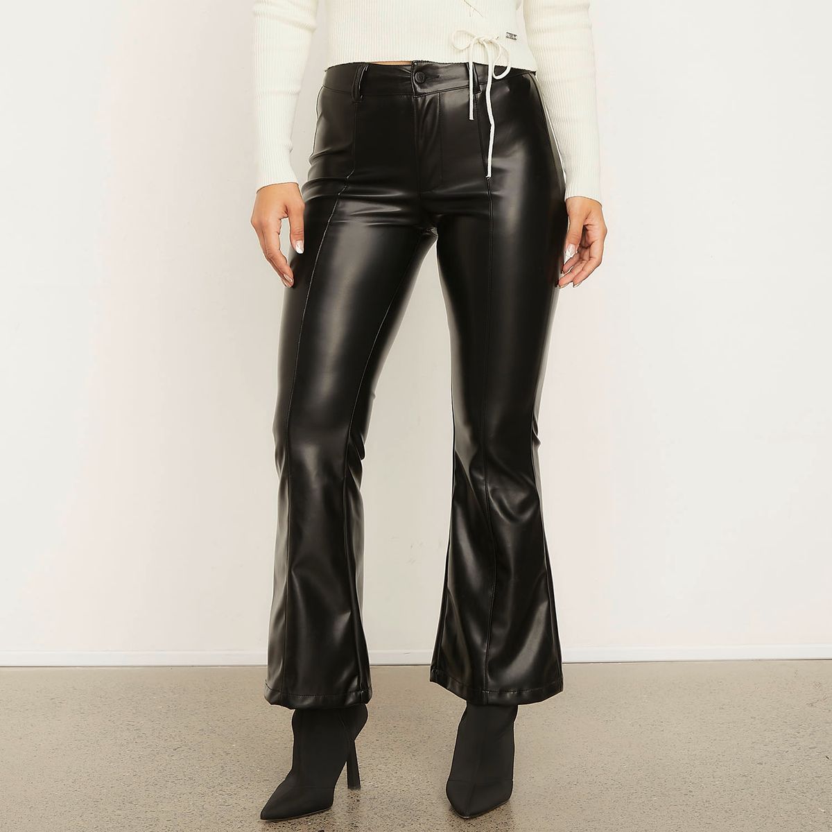 MOSSIMO - Jeans Flare Tiro Alto Mujer Mossimo