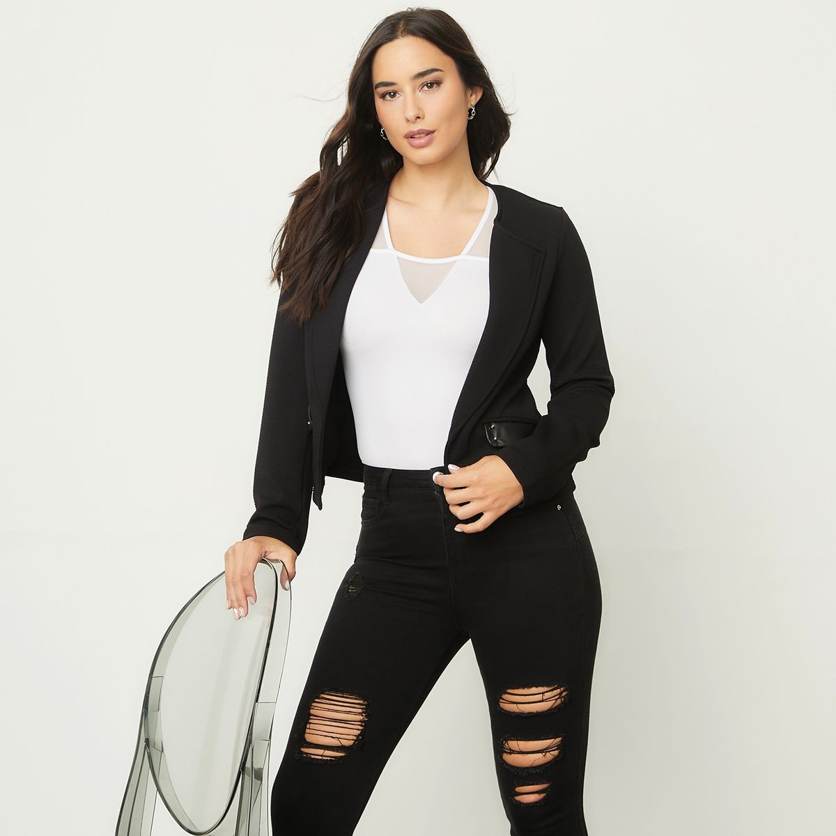 MOSSIMO - Blazer Mujer Mossimo