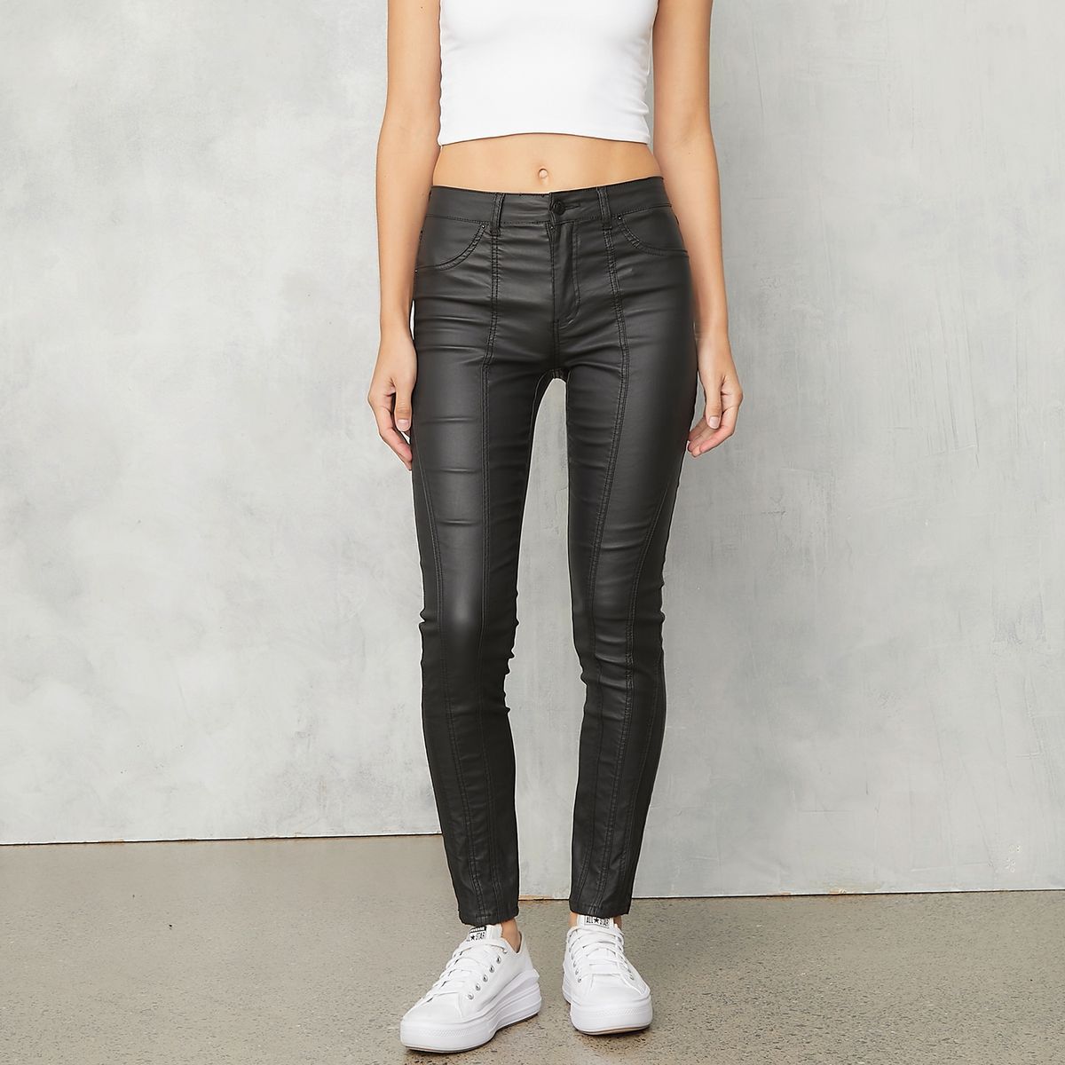 AMERICANINO - Pantalón Skinny Tiro Medio Mujer Americanino