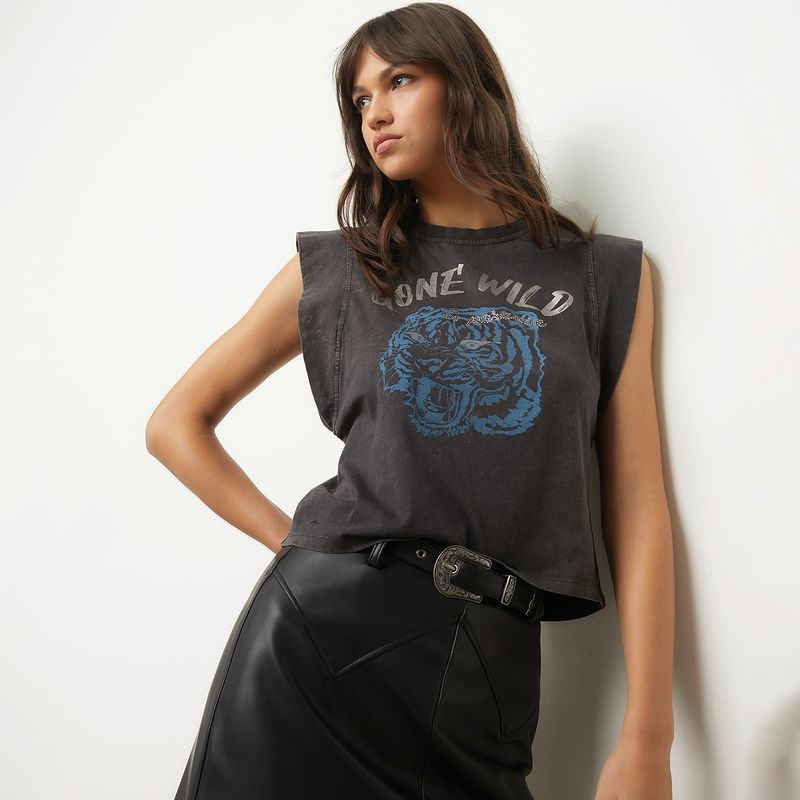 AMERICANINO - Polera Sin Mangas Mujer Americanino
