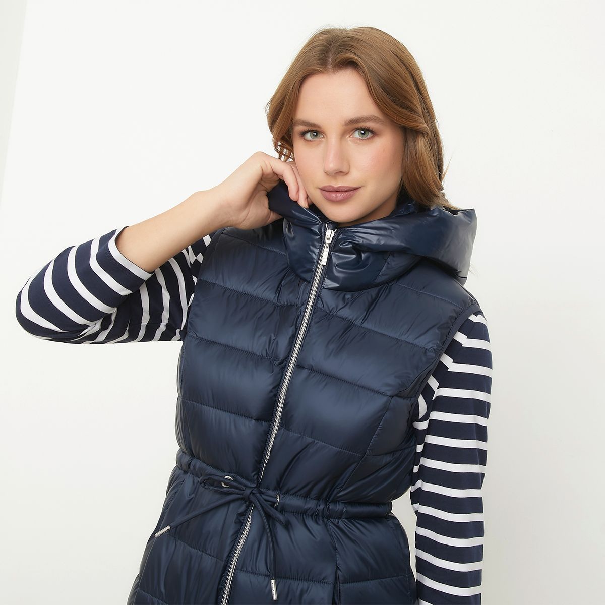 ELLE - Parka Sin Mangas Mujer Elle