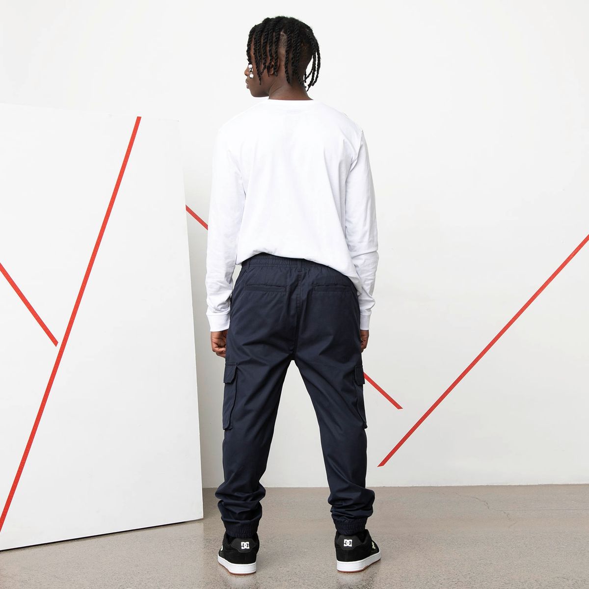 ECKO - Pantalón Cargo Slim Fit Hombre Ecko