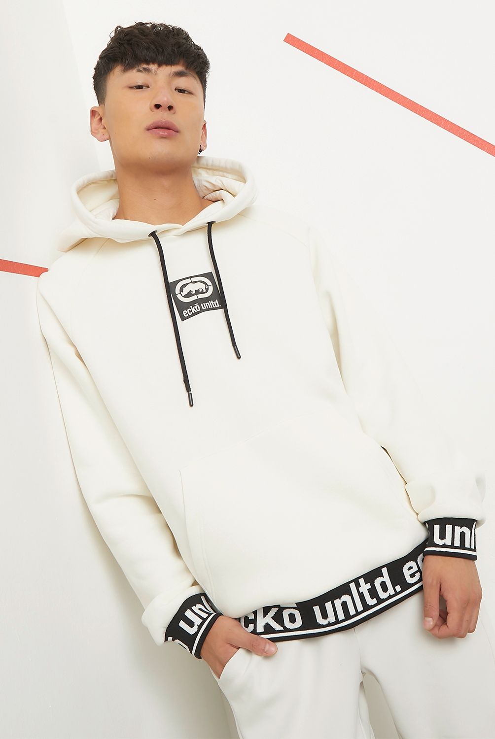 ECKO - Polerón Hoodie Oversize Hombre Ecko