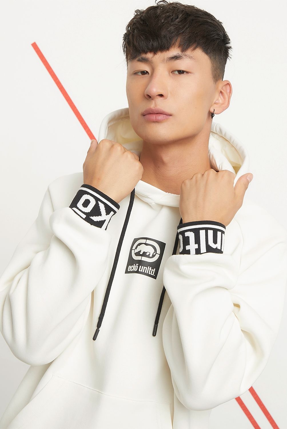 ECKO - Polerón Hoodie Oversize Hombre Ecko
