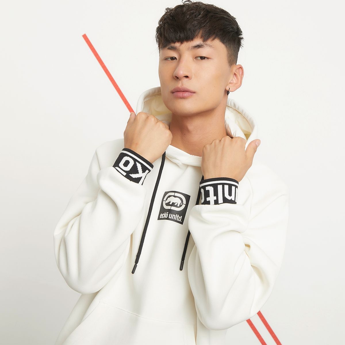 ECKO - Polerón Hoodie Oversize Hombre Ecko